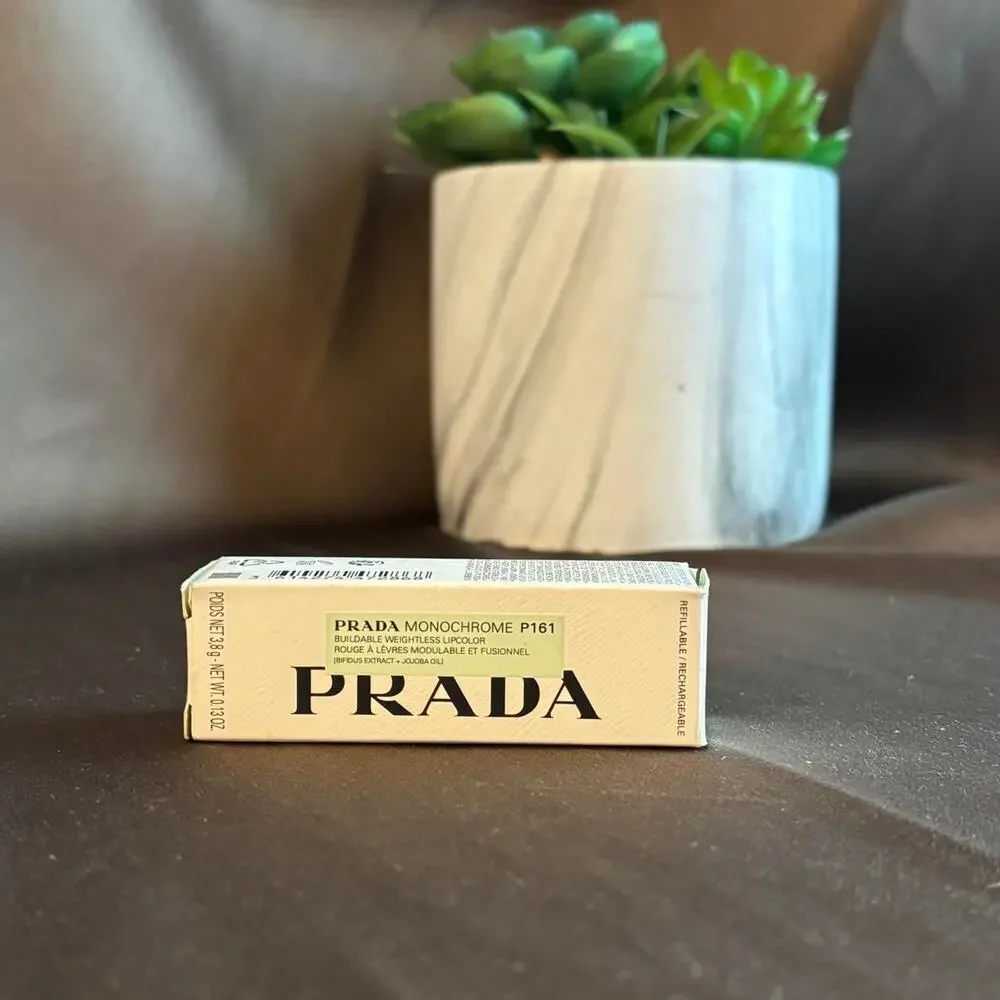 Prada Monochrome P161 Lipstick Color: P161Sunset Pink